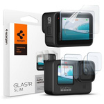 Tempered Glass GOPRO HERO 9 / 10 / 11 / 12 Spigen Glas.tr Slim + Film 2-Set Clear