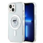 Karl Lagerfeld nakładka do iPhone 15 6,1" KLHMP15SHFCCNOT transparentna HC Magsafe IML C