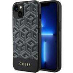 Guess GUHMP14MHGCFSEK iPhone 14 Plus 6.7" black/black hardcase GCube Stripes MagSafe