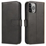 Magnet Case for Samsung Galaxy S23 Ultra flip cover wallet stand black