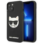 Karl Lagerfeld KLHCP13SCH3DBK 13 mini 5,4 &quot;black / black hardcase 3D Rubber Choupette