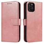 Magnet Case Elegant Case Cover Flip Cover Xiaomi Poco X4 NFC 5G Pink