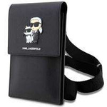 Karl Lagerfeld Handbag KLWBSAKCPMK black/black Saffiano Karl &amp; Choupette