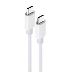 Maxlife kabel MXUC-05 USB-C - USB-C 1,0 m 60W biały