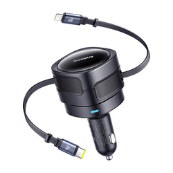 Enjoyment Max Car Charger C+L Baseus Cables 60W Black