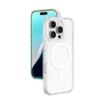 AmazingThing Minimal Mag Case with Magnetic Ring for iPhone 16 Pro - Transparent