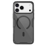 Nillkin Nature TPU Pro Magnetic Case Compatible with MagSafe for iPhone 17 Pro Max - Translucent Black