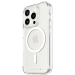 PanzerGlass HardCase with MagSafe with D3O and Military Grade Certified for iPhone 15 Pro - Transparent