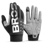 Rockbros cycling gloves, insulated, long, size: L - black and gray