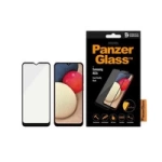 PanzerGlass E2E Super+ antibacterial tempered glass for Samsung Galaxy A02s - with black frame