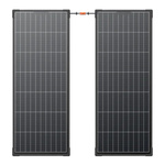 Set 2x EcoFlow 130W photovoltaic panel (rigid construction)