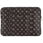 Guess Sleeve Peony Pocket Triangle 14&quot; Laptop Bag - Black