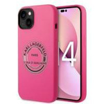 Karl Lagerfeld KLHCP14MSRSGRCF iPhone 14 Plus 6,7" hardcase różowy/pink Silicone RSG