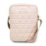 Guess Quilted Tablet Bag - Torba na notebooka / tablet 10" (różowy)