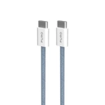 Puro Fabrik 60W USB-C - USB-C Cable 1.5m - Blue