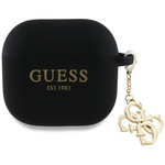 Original Case APPLE AIRPODS 4 Guess 4G Charm Collection (GUA4LECG4K) black