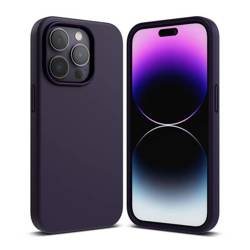 Case IPHONE 14 PRO MAX Ringke Silicone purple