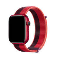 Dux Ducis Strap Watch 7 Band 7/6/5/4/3/2 / SE (41/40 / 38mm) Wristband Bracelet Bracelet Red (Sport Version)