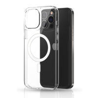 Kingxbar PQY Crystal Series Magnetic Case for iPhone 13 Housing Clear Cover (MagSafe Compatible)