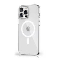 Kingxbar PQY Gradient Series Magnetic Case for iPhone 13 Cover Clear Cover (MagSafe Compatible)