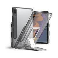 Ringke Fusion Combo Outstanding sztywne etui z żelową ramką do Samsung Galaxy Tab S7 11'' + samoprzylepna podstawka szary (FC475R40)