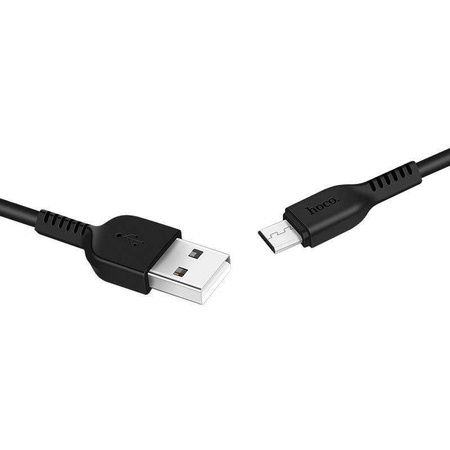 Cable 2.4A 1m USB - Micro USB Hoco X13 black