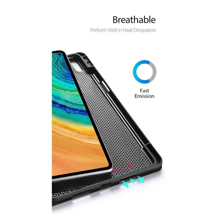 Etui HUAWEI MATEPAD PRO 10.8  2019 / 2021 Dux Ducis Domo granatowe
