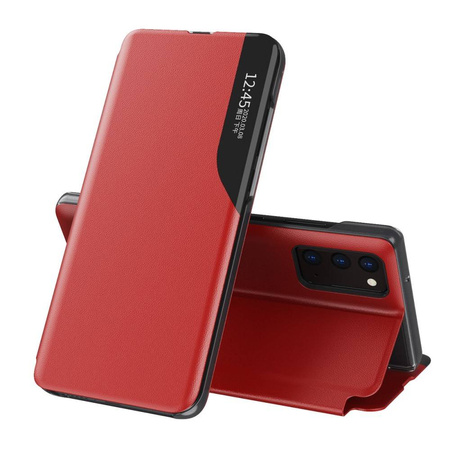 Etui SAMSUNG GALAXY A72 4G / 5G Flip Leather Smart View czerwone