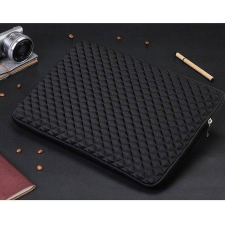 Etui do Laptopa 13" - 14" Tech-Protect Diamond Laptop czarne