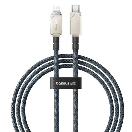 Fast Charging Cable Baseus  USB-C to IP, 20A 1M (blue)