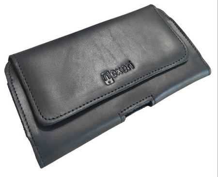 Kabura skórzana SAMSUNG GALAXY S20 ULTRA / S21 ULTRA / HUAWEI P SMART 2021 / XIAOMI MI 10T/10T PRO do paska Nexeri 3D Crazy czarne