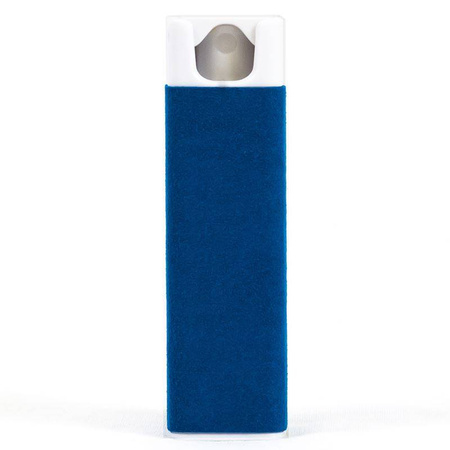 Splash Pure - Antybakteryjny spray z mikrofibrą do czyszczenia ekranu, 20 ml (niebieski)