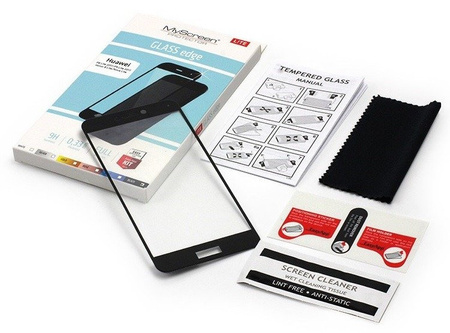 Szkło Hartowane XIAOMI REDMI NOTE 9S / NOTE 9 PRO  MyScreen Lite Edge Full Glue Czarne 