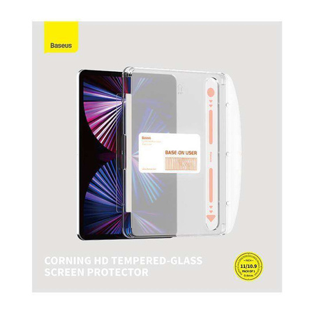 Tempered Glass IPAD PRO 11 (18 / 20 / 21) / AIR (20 / 22) Tempered Glass Baseus Clear