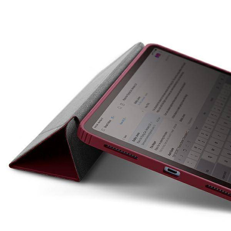 UNIQ etui Moven iPad Pro 11" (2021) Antimicrobial bordowy/burgundy