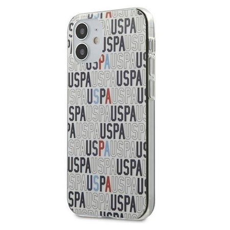 US Polo USHCP12SPCUSPA6 iPhone 12 mini biały/white Logo Mania Collection