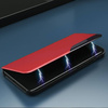 Etui SAMSUNG GALAXY A72 4G / 5G Flip Leather Smart View czerwone