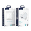 Wall Charger 2.4A 2x USB + Cable USB - Micro USB Jellico C2 white
