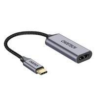 Choetech przejściówka adapter HUB USB Typ C (męski) na HDMI (żeński) 4K 60Hz szary (HUB-H10)