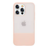 Kingxbar Plain Series Hülle für iPhone 13 Pro Max Silikonhülle Pink