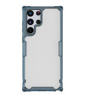 Nillkin Nature Pro Hülle für Samsung Galaxy S22 Ultra Armoured Cover Blue Cover
