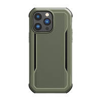 Raptic X-Doria Fort Case iPhone 14 Pro Max mit gepanzerter MagSafe-Hülle grün