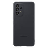 Samsung Silikonhülle Gummi Silikonhülle für Samsung Galaxy A53 schwarz (EF-PA536TBEGWW)