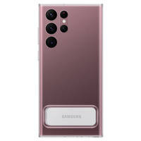 Samsung Standing Cover Hard Case mit Ständer für Samsung Galaxy S22 Ultra Transparent (EF-JS908CTEGWW)