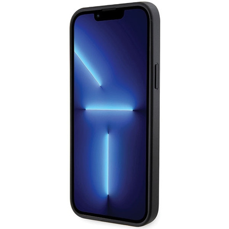 Etui BMW BMHCP14S22GSLK iPhone 14 6.1" czarny/black hardcase Grip Hot Stamp