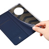 Dux Ducis Skin Pro Hülle für Honor Magic5 Flip Card Wallet Stand Blau