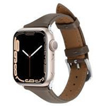 Spigen Cyrill Kajuk Apple Watch Leather Strap 4/5/6/7/8 / SE 40/41 mm khaki