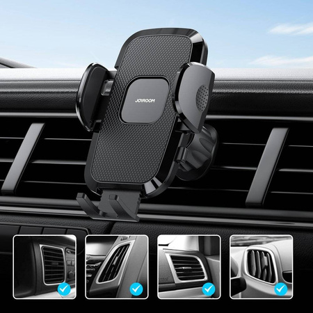 Joyroom Autotelefonhalter Air Vent Lüftungsgitter Schwarz (JR-ZS259)