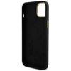 Oryginalne Etui APPLE IPHONE 15 Guess Hardcase Silicone Logo Strass 4G (GUHCP15SM4DGPK) czarne