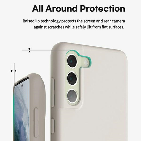 Mercury Silicone iPhone 15 Pro 6,1"jasnoszary /stone